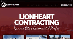 Desktop Screenshot of lionheartkc.com